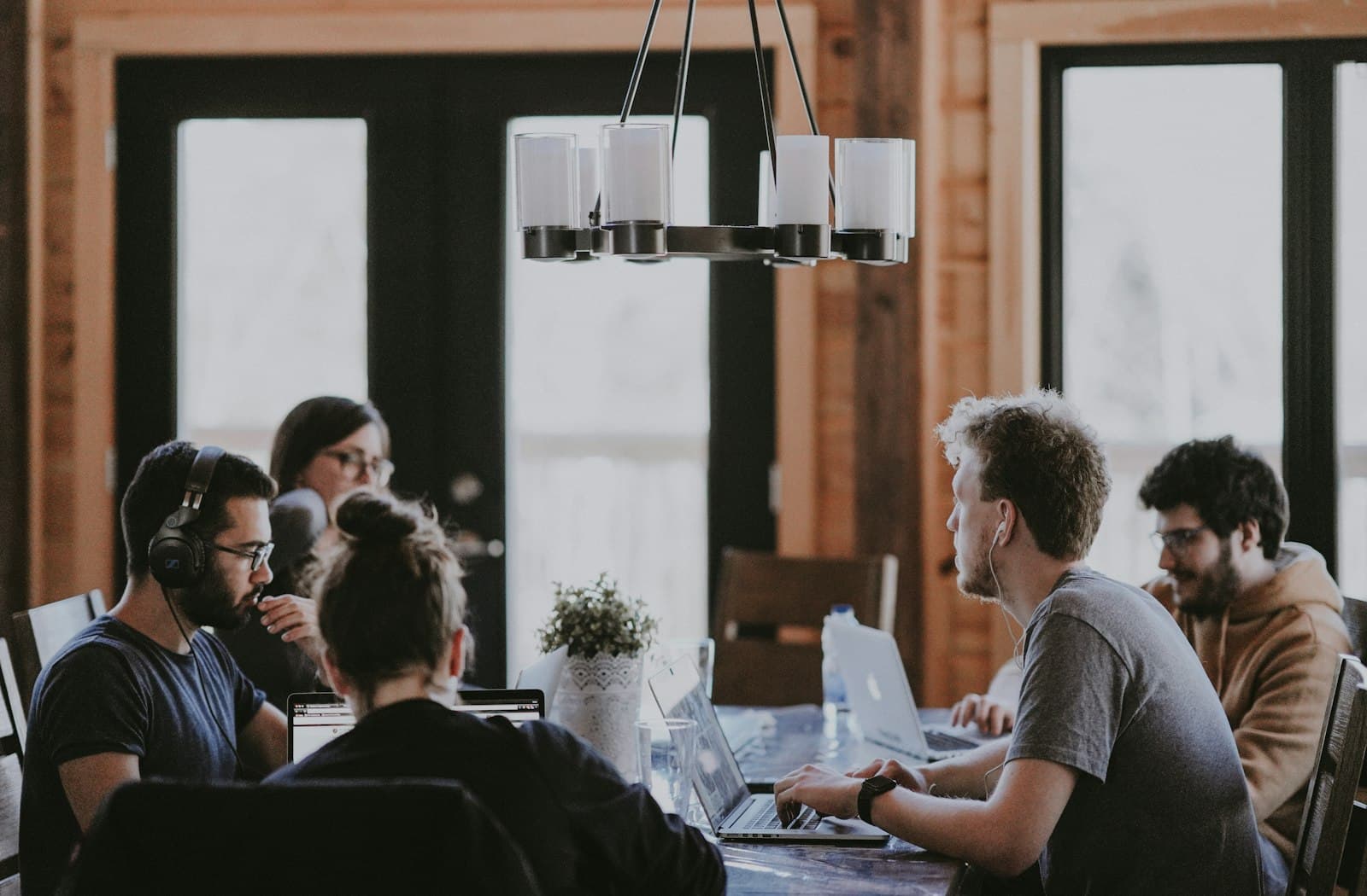 Small-business owner using a professionally designed website